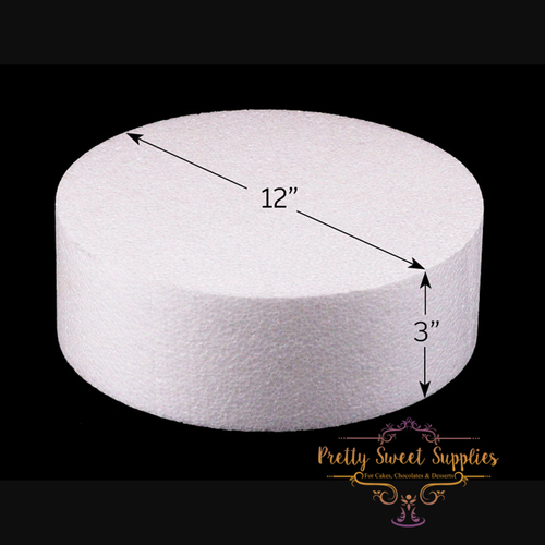Foam Round 12" x 3"