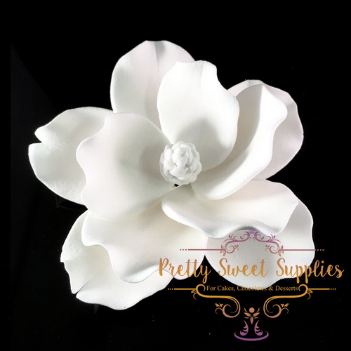 MAGNOLIA White Large Sugar Flower