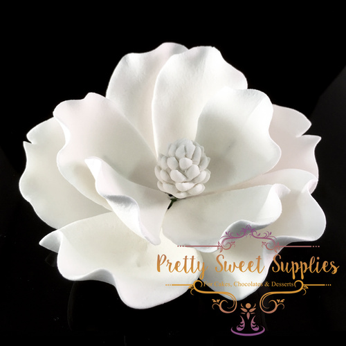 MAGNOLIA White Medium Sugar Flower